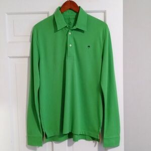 🌴RARE Lilly Pulitzer Via Palm Beach🌴 - Men's Green L/S Pima Cotton Shirt